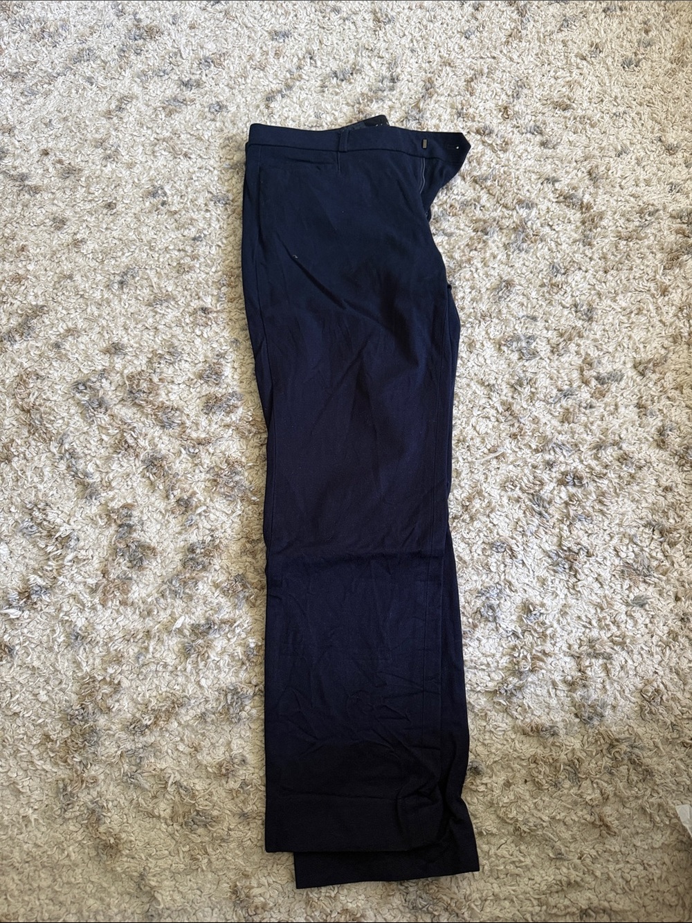 Navy Dress Pants - Classic Straight Fit